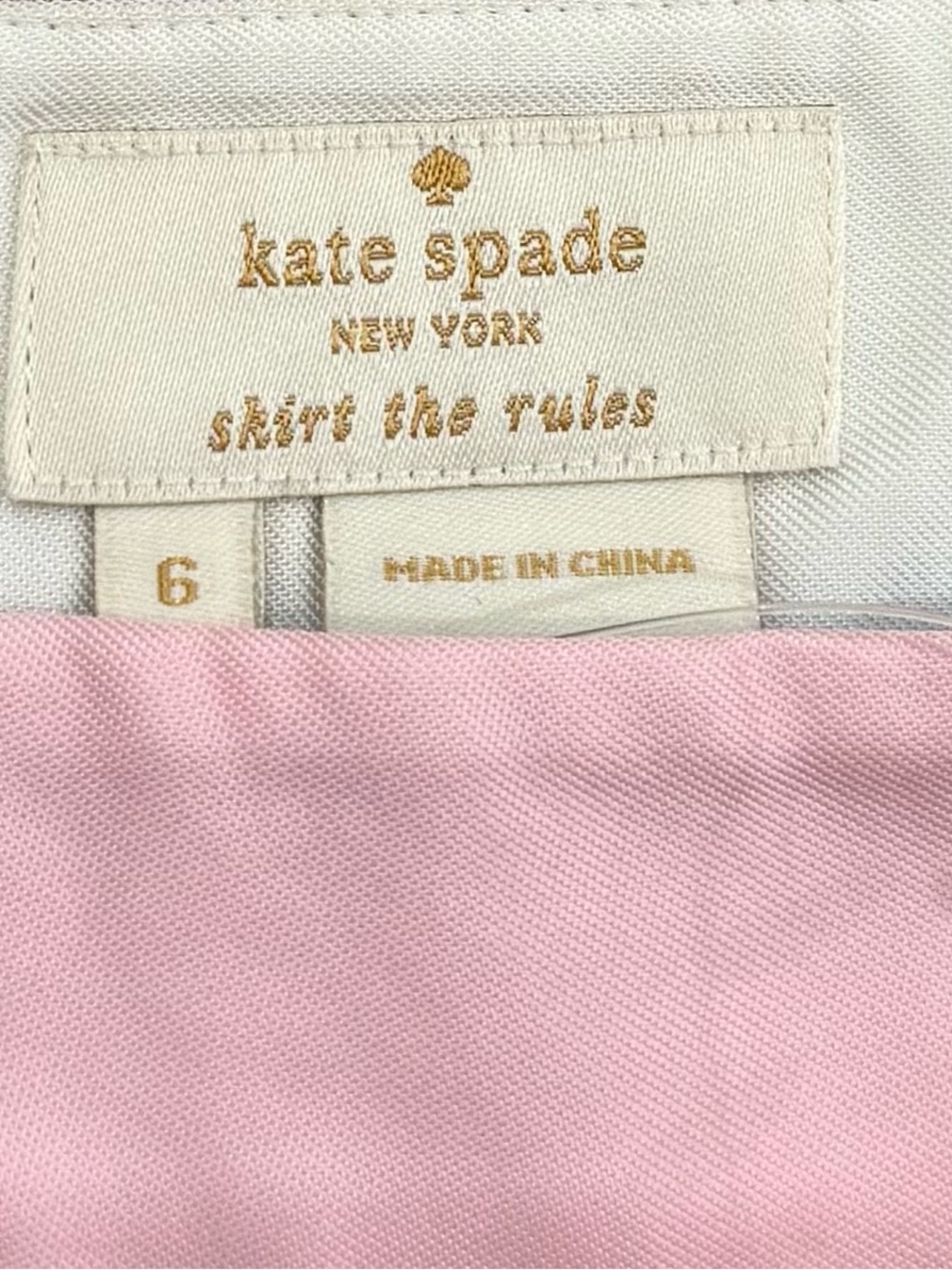Kate Spade Colorblock Print Mini Skirt - Picture 5 of 5